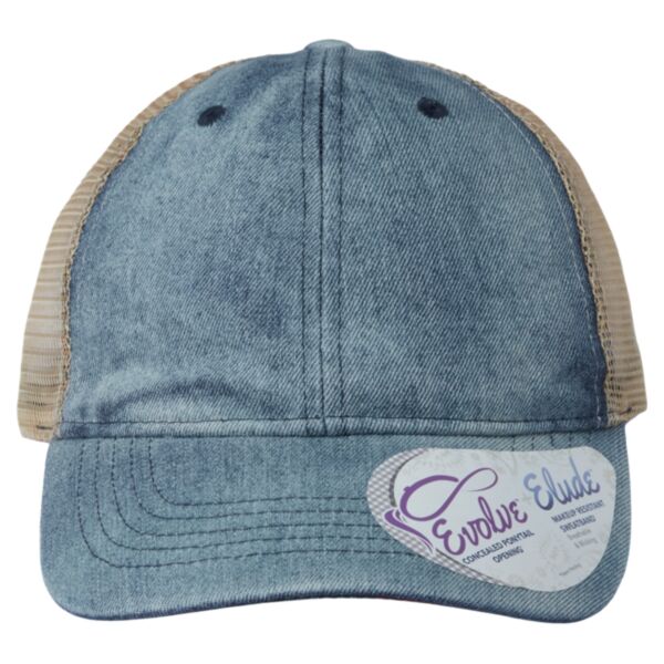 Women's Denim Mesh-Back Cap Thumbnail