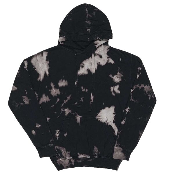 Premium Fleece Bleach Wash Hooded Sweatshirt Thumbnail