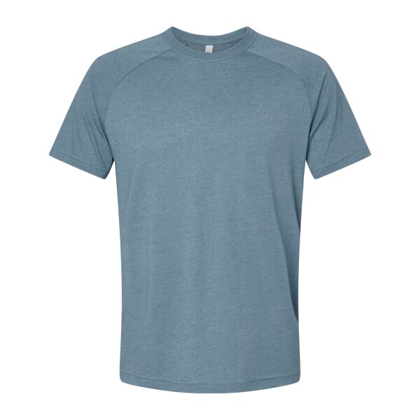 Men's Heather CVC Raglan T-Shirt Thumbnail