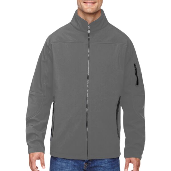 Men's Three-Layer Fleece Bonded Soft Shell Technical Jacket Thumbnail