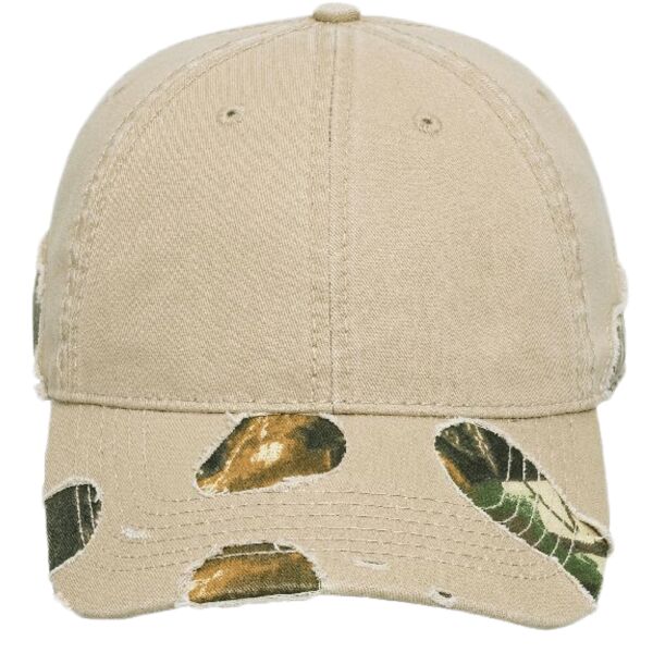 OTTO CAP Camouflage 6 Panel Low Profile Baseball Cap Thumbnail