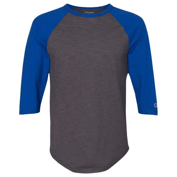 Premium Fashion Raglan Three-Quarter Sleeve Baseball T-Shirt Thumbnail