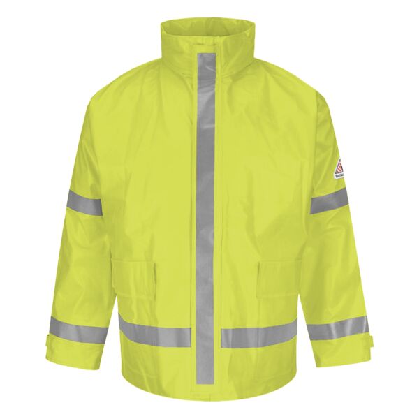Men's Hi-Visibility Flame-Resistant Rain Jacket Thumbnail