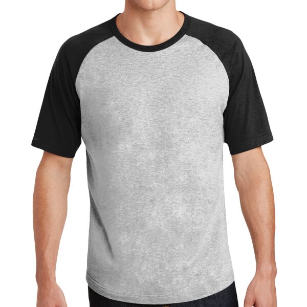 Sport Tek Short Sleeve Colorblock Raglan Jersey Thumbnail