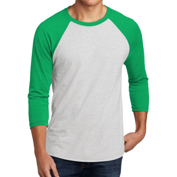 Next Level Unisex Tri Blend 3/4 Sleeve Raglan Tee Thumbnail