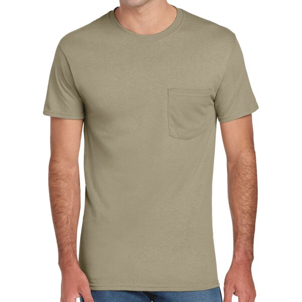 Jerzees - Dri Power ® 50/50 Cotton/Poly Pocket T Shirt Thumbnail