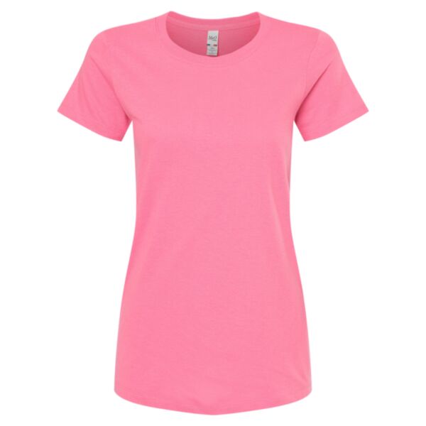 M&O - Women's Gold Soft Touch T-Shirt Thumbnail