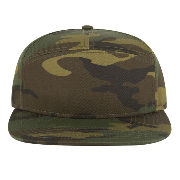 OTTO CAP "OTTO SNAP" 7 Panel Mid Profile Snapback Hat Thumbnail