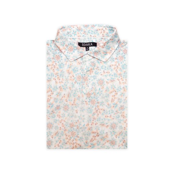 Idaka Floral Polo Thumbnail
