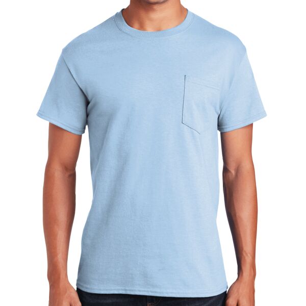 Gildan - Ultra Cotton ® 100% Cotton T Shirt with Pocket Thumbnail