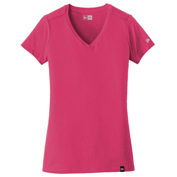 ® Ladies Heritage Blend V Neck Tee Thumbnail