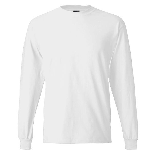 Hanes Beefy T ® 100% Cotton Long Sleeve T Shirt Thumbnail