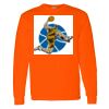 Safety Long Sleeve  Special Gildan Heavy Cotton Long Sleeve T-Shirt Thumbnail