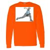 Safety Long Sleeve  Special Gildan Heavy Cotton Long Sleeve T-Shirt Thumbnail