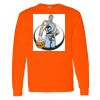 Safety Long Sleeve  Special Gildan Heavy Cotton Long Sleeve T-Shirt Thumbnail