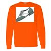 Safety Long Sleeve  Special Gildan Heavy Cotton Long Sleeve T-Shirt Thumbnail
