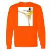 Safety Long Sleeve  Special Gildan Heavy Cotton Long Sleeve T-Shirt Thumbnail