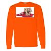 Safety Long Sleeve  Special Gildan Heavy Cotton Long Sleeve T-Shirt Thumbnail