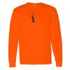 Safety Long Sleeve  Special Gildan Heavy Cotton Long Sleeve T-Shirt Thumbnail