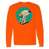 Safety Long Sleeve  Special Gildan Heavy Cotton Long Sleeve T-Shirt Thumbnail