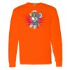 Safety Long Sleeve  Special Gildan Heavy Cotton Long Sleeve T-Shirt Thumbnail