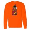 Safety Long Sleeve  Special Gildan Heavy Cotton Long Sleeve T-Shirt Thumbnail
