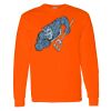 Safety Long Sleeve  Special Gildan Heavy Cotton Long Sleeve T-Shirt Thumbnail