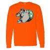 Safety Long Sleeve  Special Gildan Heavy Cotton Long Sleeve T-Shirt Thumbnail