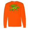 Safety Long Sleeve  Special Gildan Heavy Cotton Long Sleeve T-Shirt Thumbnail