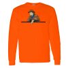 Safety Long Sleeve  Special Gildan Heavy Cotton Long Sleeve T-Shirt Thumbnail