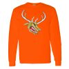 Safety Long Sleeve  Special Gildan Heavy Cotton Long Sleeve T-Shirt Thumbnail