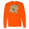 Safety Long Sleeve  Special Gildan Heavy Cotton Long Sleeve T-Shirt Thumbnail
