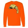 Safety Long Sleeve  Special Gildan Heavy Cotton Long Sleeve T-Shirt Thumbnail