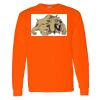 Safety Long Sleeve  Special Gildan Heavy Cotton Long Sleeve T-Shirt Thumbnail