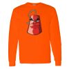 Safety Long Sleeve  Special Gildan Heavy Cotton Long Sleeve T-Shirt Thumbnail