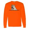 Safety Long Sleeve  Special Gildan Heavy Cotton Long Sleeve T-Shirt Thumbnail