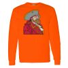 Safety Long Sleeve  Special Gildan Heavy Cotton Long Sleeve T-Shirt Thumbnail