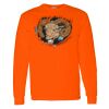 Safety Long Sleeve  Special Gildan Heavy Cotton Long Sleeve T-Shirt Thumbnail