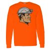 Safety Long Sleeve  Special Gildan Heavy Cotton Long Sleeve T-Shirt Thumbnail