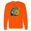 Safety Long Sleeve  Special Gildan Heavy Cotton Long Sleeve T-Shirt Thumbnail