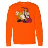 Safety Long Sleeve  Special Gildan Heavy Cotton Long Sleeve T-Shirt Thumbnail