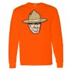Safety Long Sleeve  Special Gildan Heavy Cotton Long Sleeve T-Shirt Thumbnail