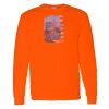 Safety Long Sleeve  Special Gildan Heavy Cotton Long Sleeve T-Shirt Thumbnail