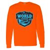 Safety Long Sleeve  Special Gildan Heavy Cotton Long Sleeve T-Shirt Thumbnail