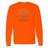 Safety Long Sleeve  Special Gildan Heavy Cotton Long Sleeve T-Shirt Thumbnail
