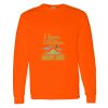 Safety Long Sleeve  Special Gildan Heavy Cotton Long Sleeve T-Shirt Thumbnail