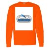 Safety Long Sleeve  Special Gildan Heavy Cotton Long Sleeve T-Shirt Thumbnail