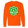 Safety Long Sleeve  Special Gildan Heavy Cotton Long Sleeve T-Shirt Thumbnail