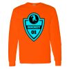 Safety Long Sleeve  Special Gildan Heavy Cotton Long Sleeve T-Shirt Thumbnail
