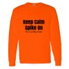 Safety Long Sleeve  Special Gildan Heavy Cotton Long Sleeve T-Shirt Thumbnail